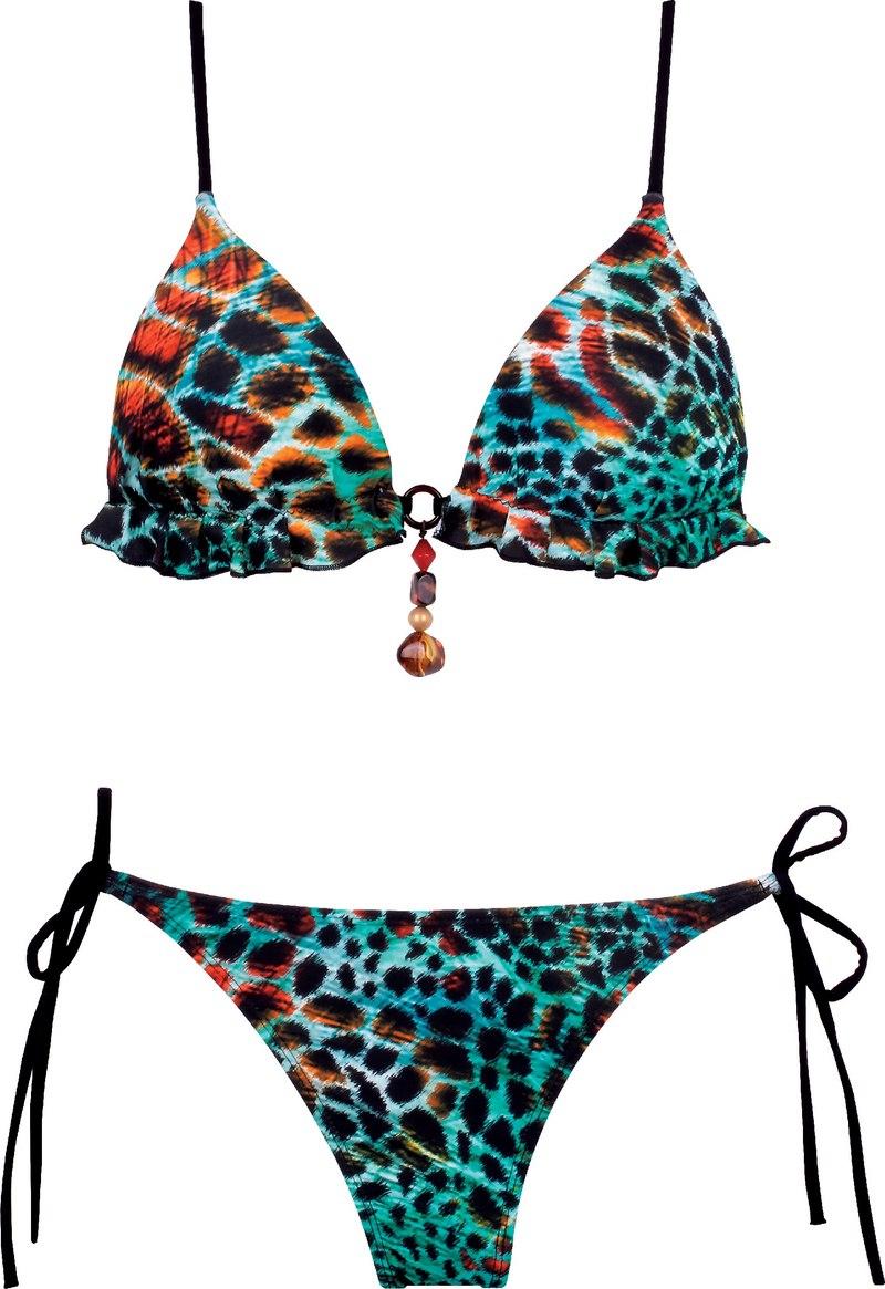 Wzorzyste bikini trendy na wiosnę i lato 2012 Trendy sezonu Polki pl