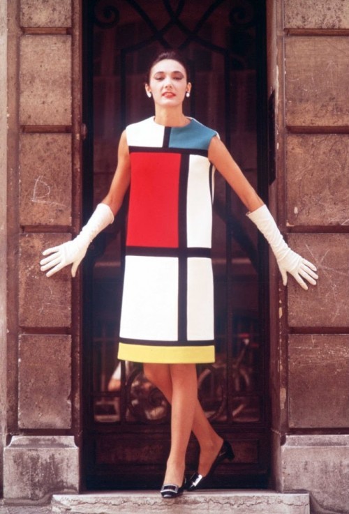 Sukienka jak z obrazu Mondriana