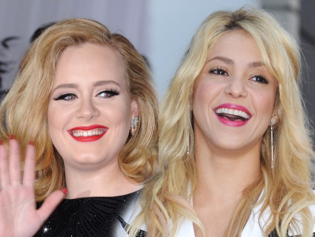 Adele i Shakira są w ciąży!