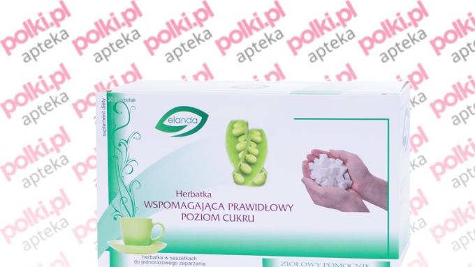 Herbatka Wspomagająca Prawidłowy Poziom Cukru - Leki - Polki.pl