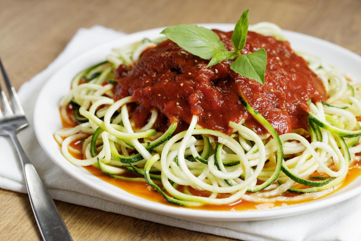 dieta dąbrowskiej przepisy - spaghetti na gorąco