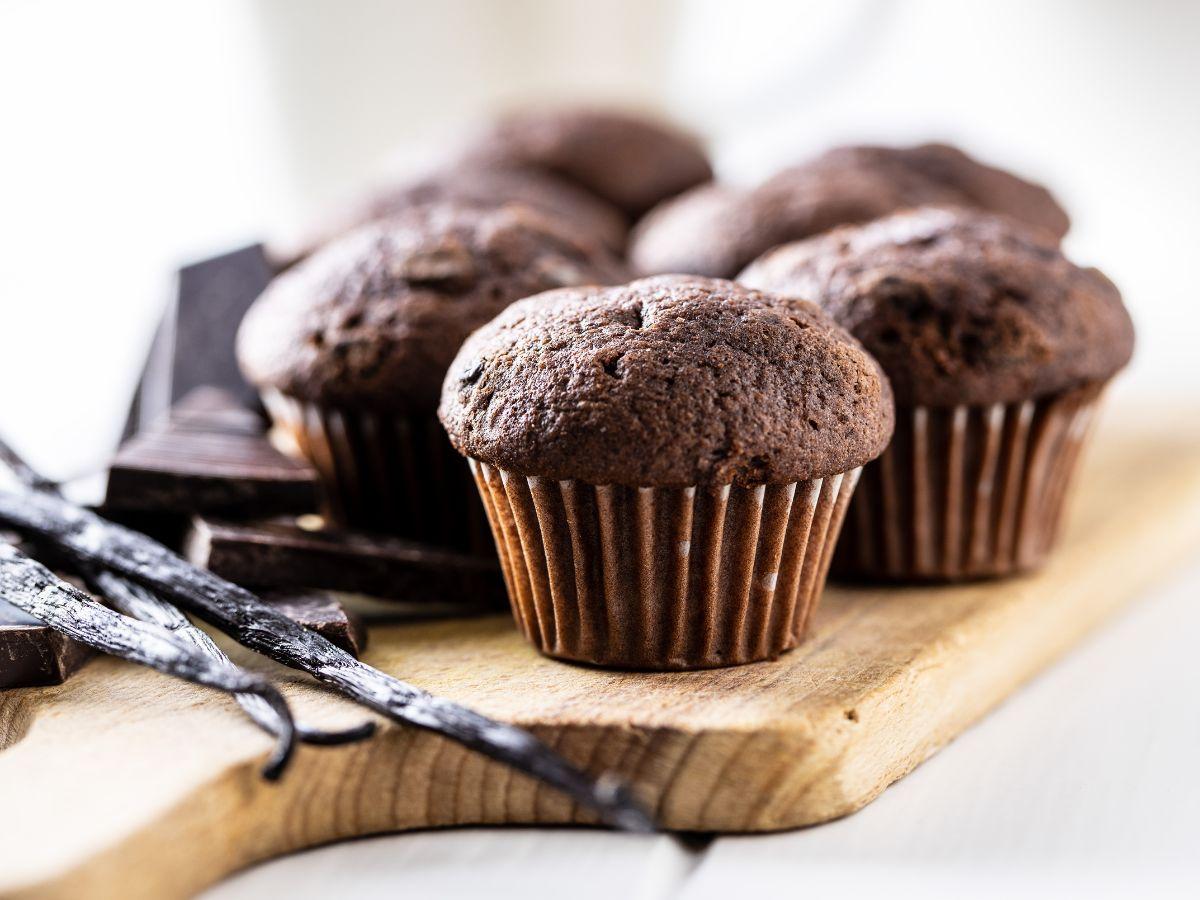 Fit muffinki czekoladowe