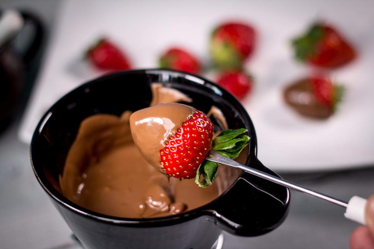 czekoladowe fondue