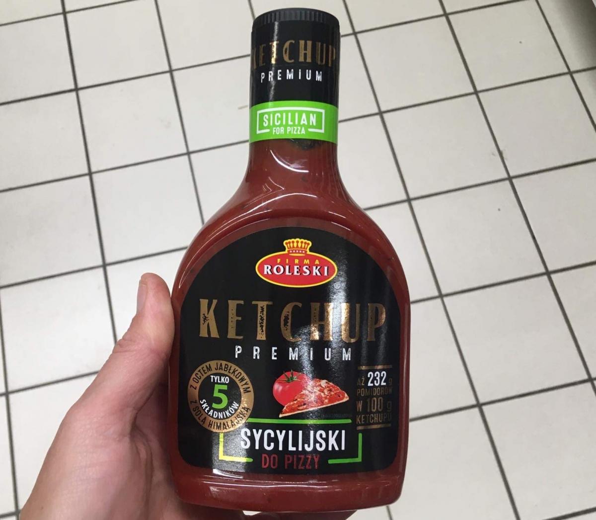 ketchup roleski premium - ketchup z dobrym składem