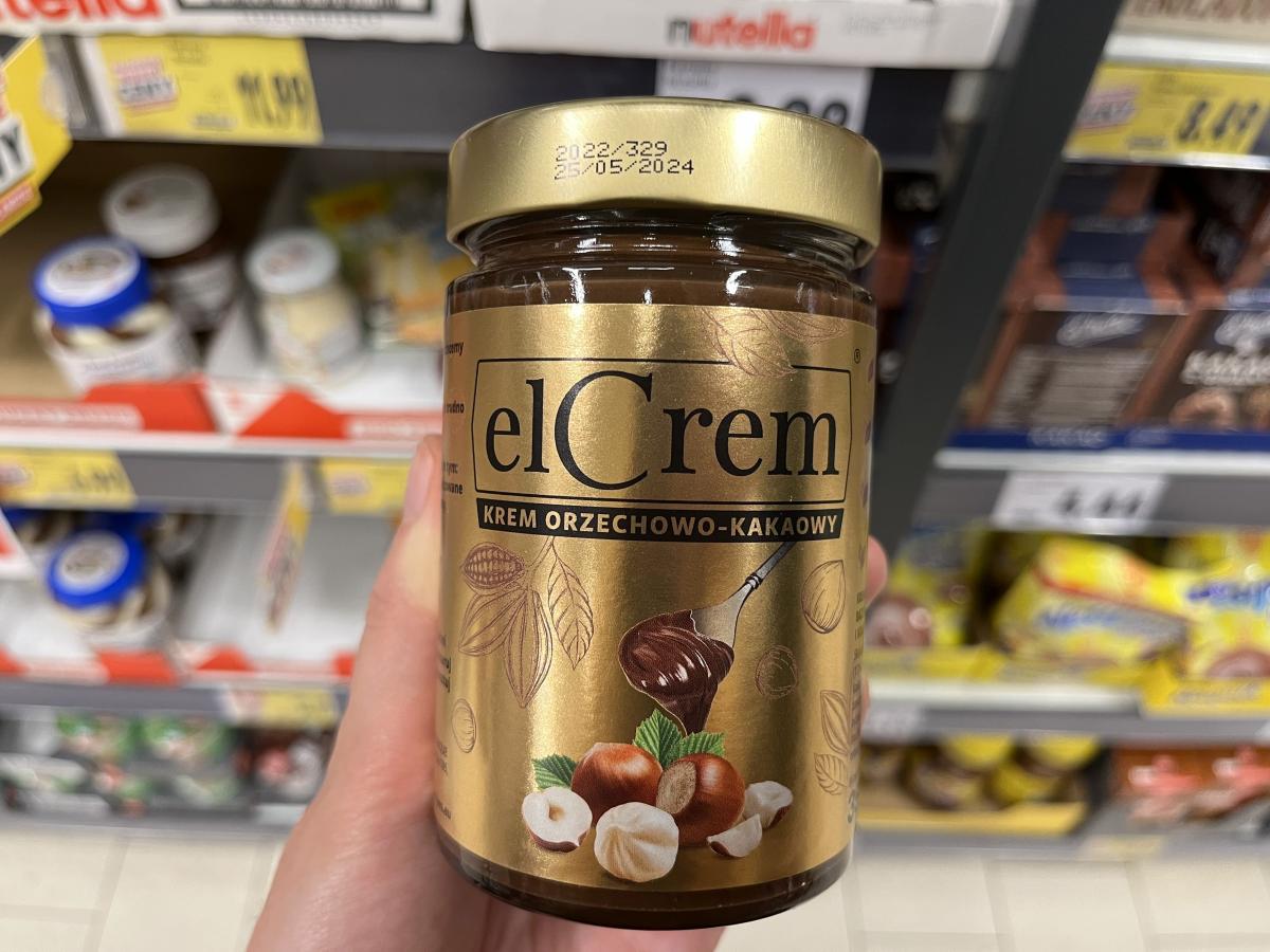 el cream krem czekoladowo orzechowy bez oleju palmowego