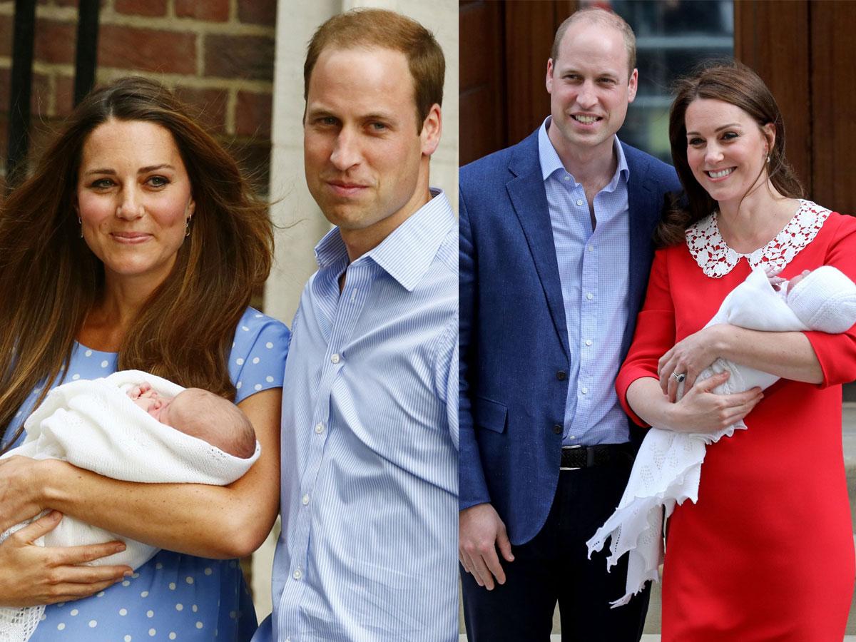 Księżna Kate po narodzeniu synów: księcia George'a i księcia Louisa