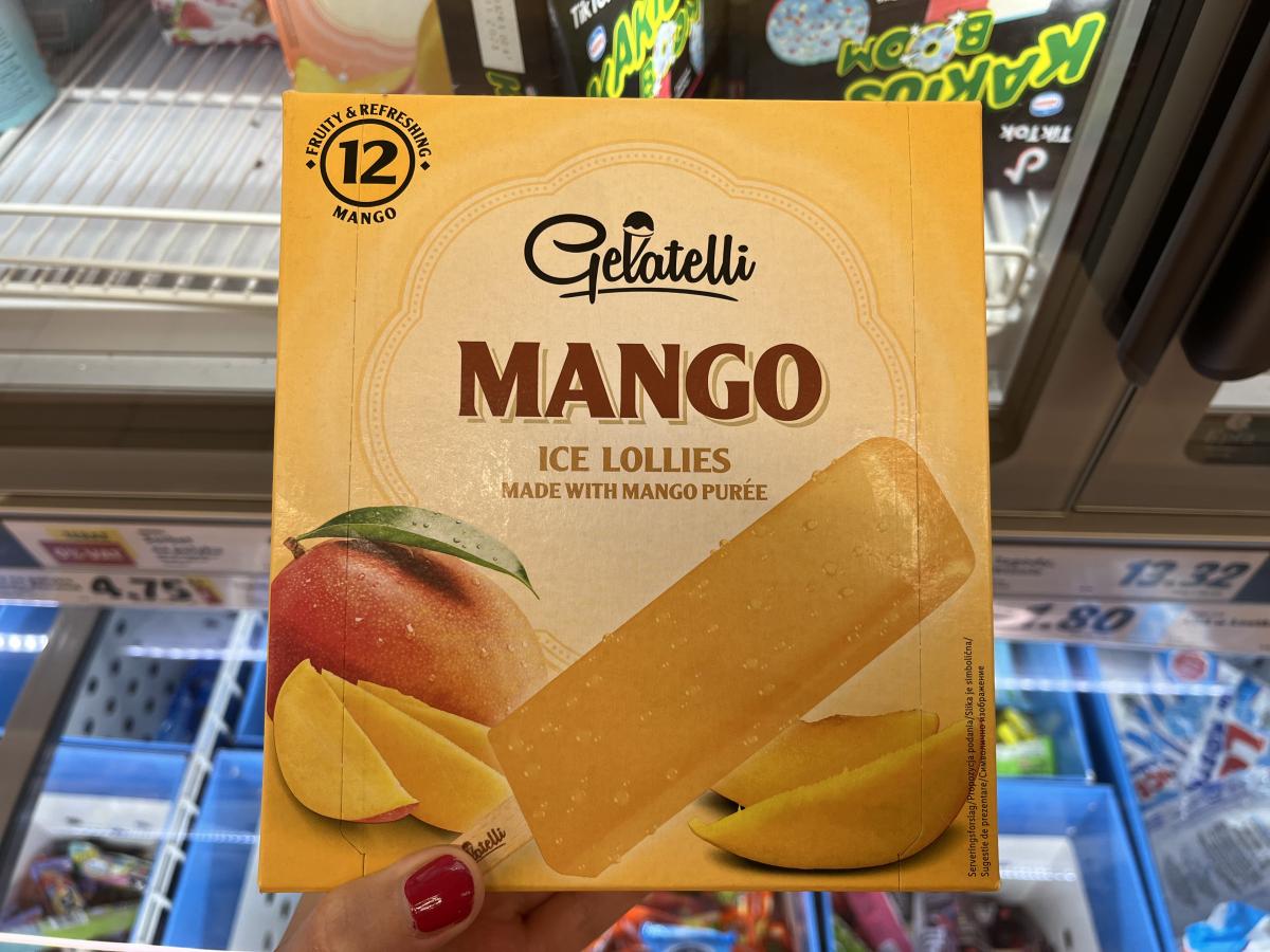 lody gelatelli mango