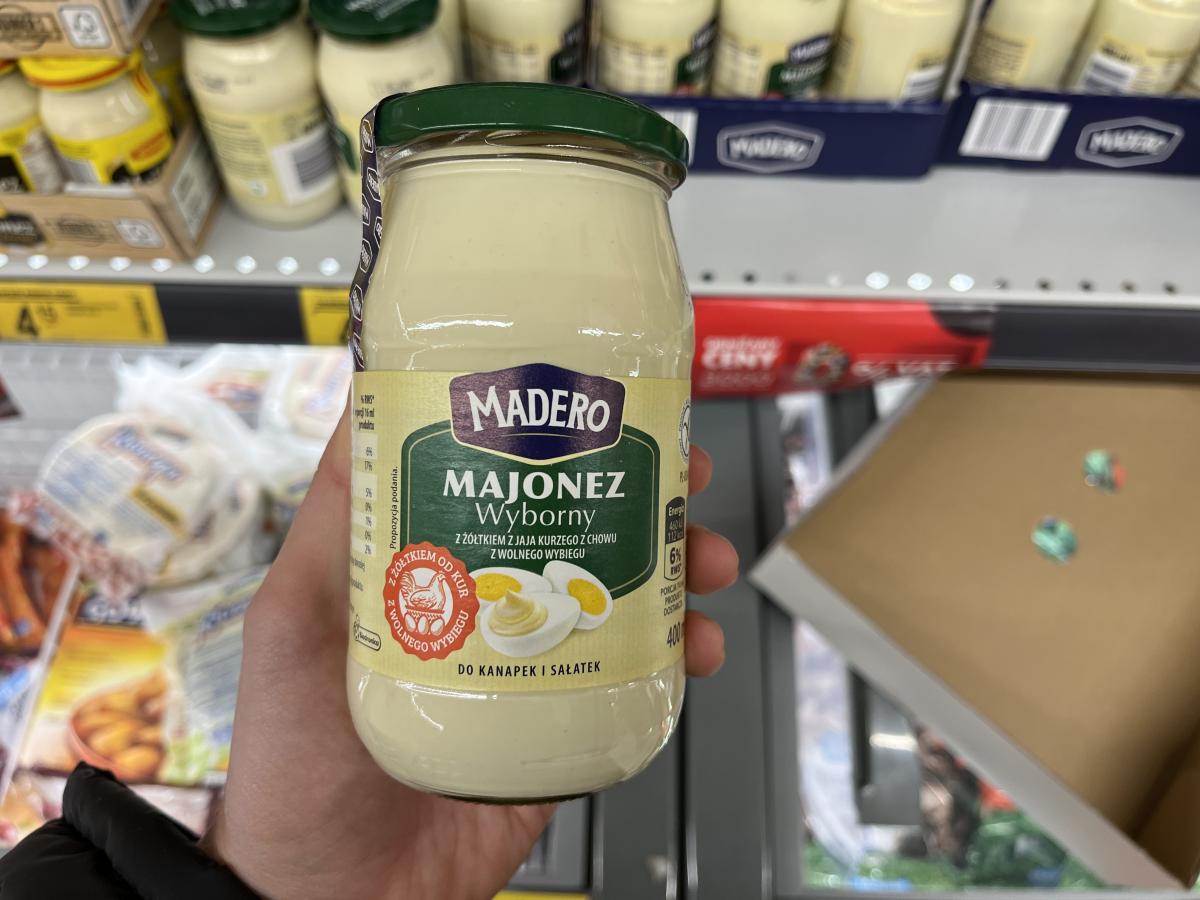 majonez madero z dobrym składem