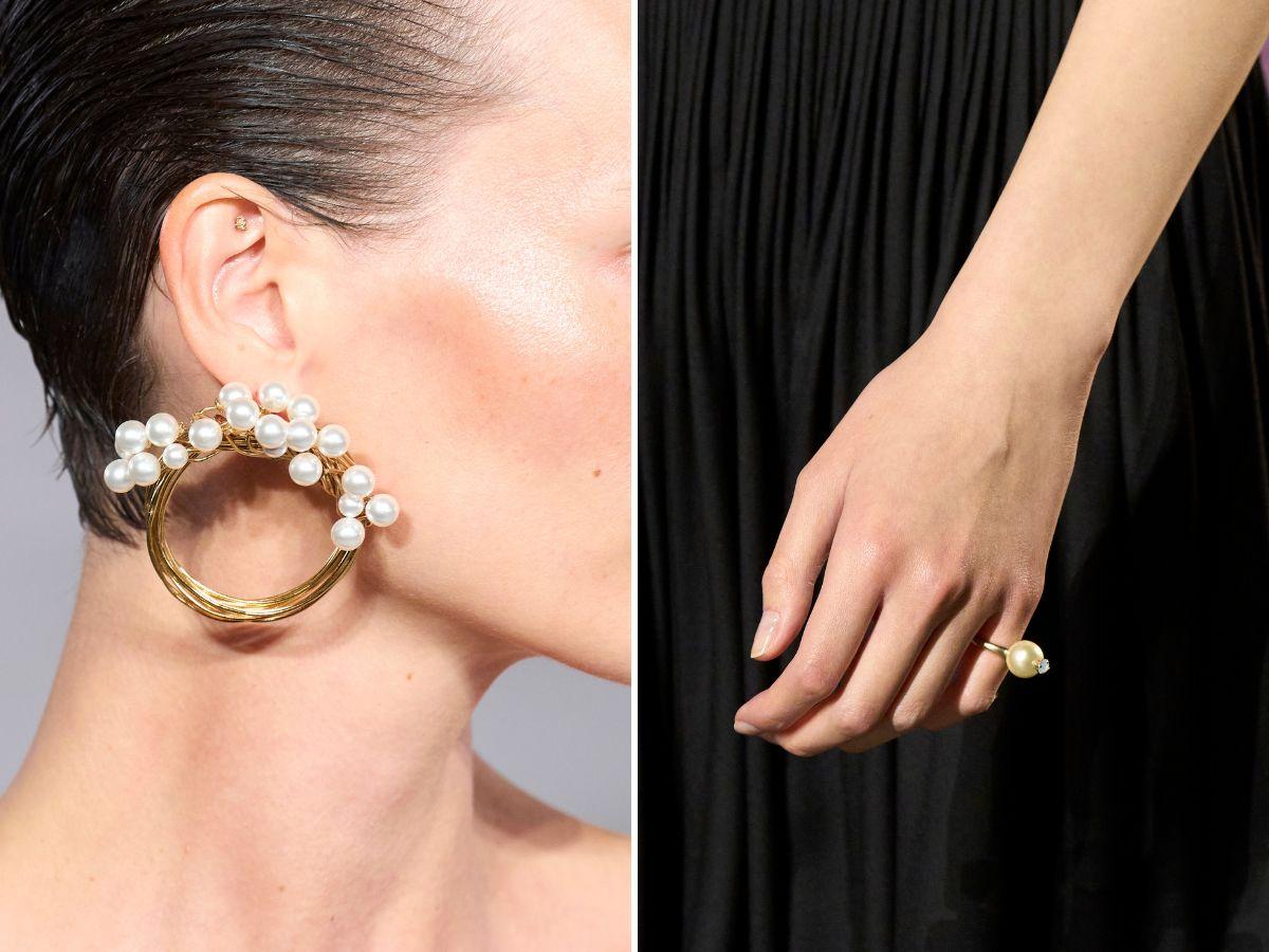 Modna biżuteria wiosna/lato 2023: perły