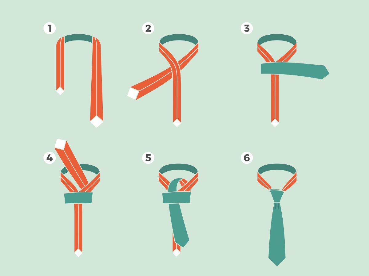 Jak zawiązać krawat? Węzeł orientalny