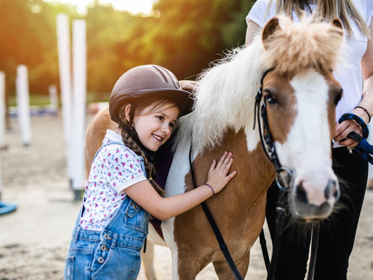 Nauka jazdy konnej dla dzieci