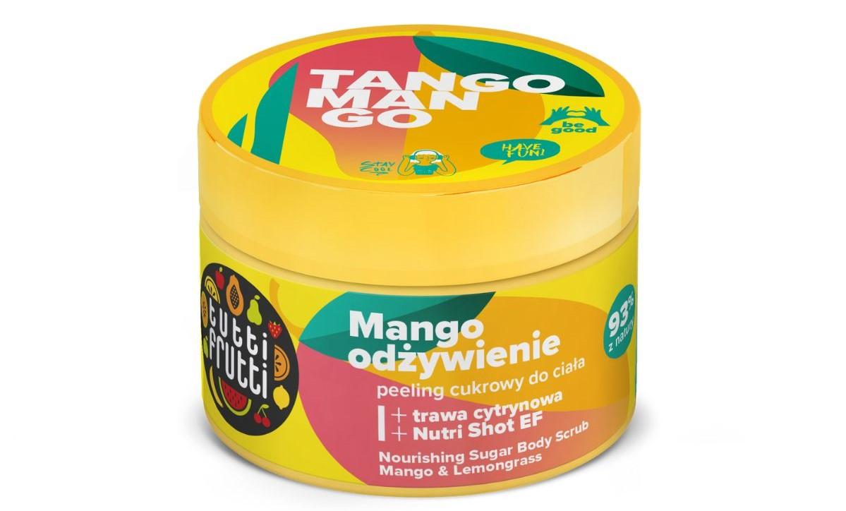 Odżywczy peeling cukrowy o zapachu Mango, Tutti Frutti