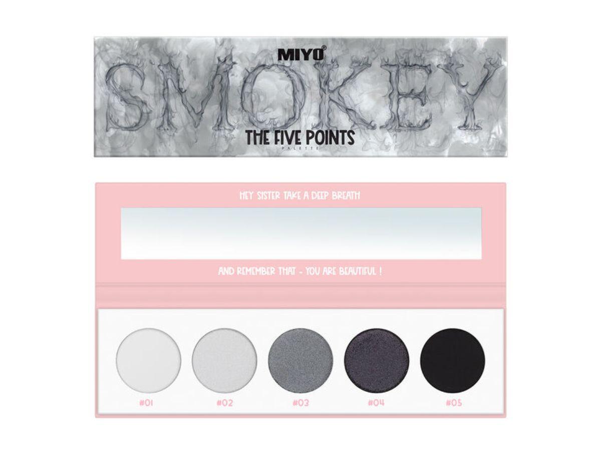 Paleta cieni do powiek The Five Points SMOKEY, MIYO