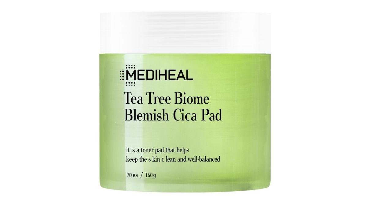 Płatki tonizująco – peelingujące Tea Tree Biome Blemish Cica, MEDIHEAL