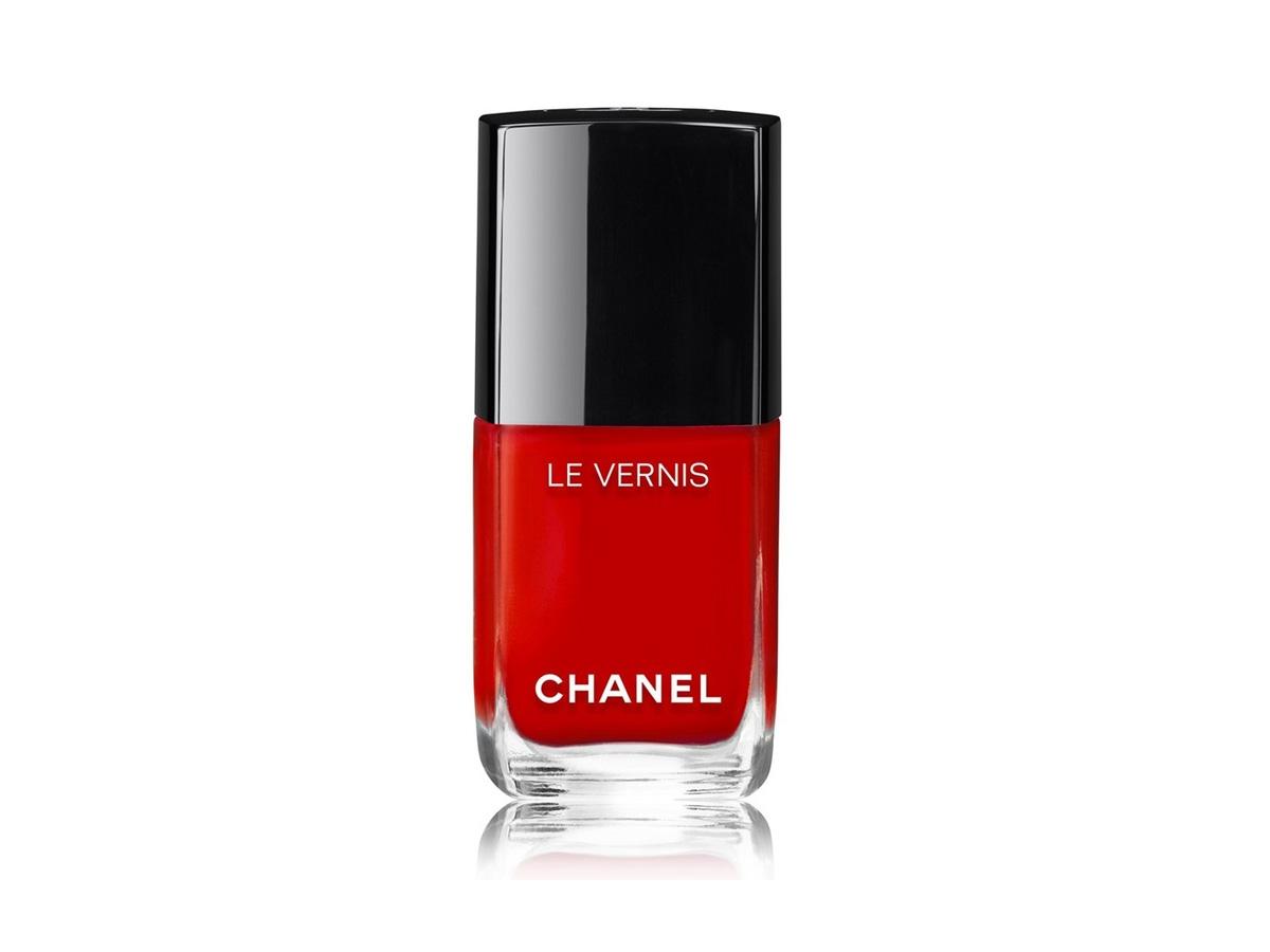 Czerwony lakier do paznokci (500 ROUGE ESSENTIEL) Chanel