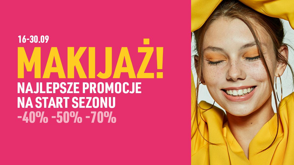 Promocja w rossmannie na makijaż 16.09