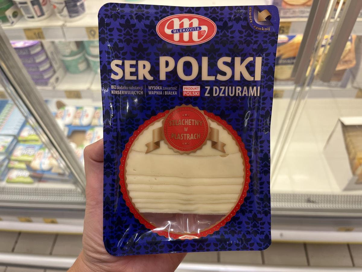 ser żółty z dobrym składem - ser polski mlekovita
