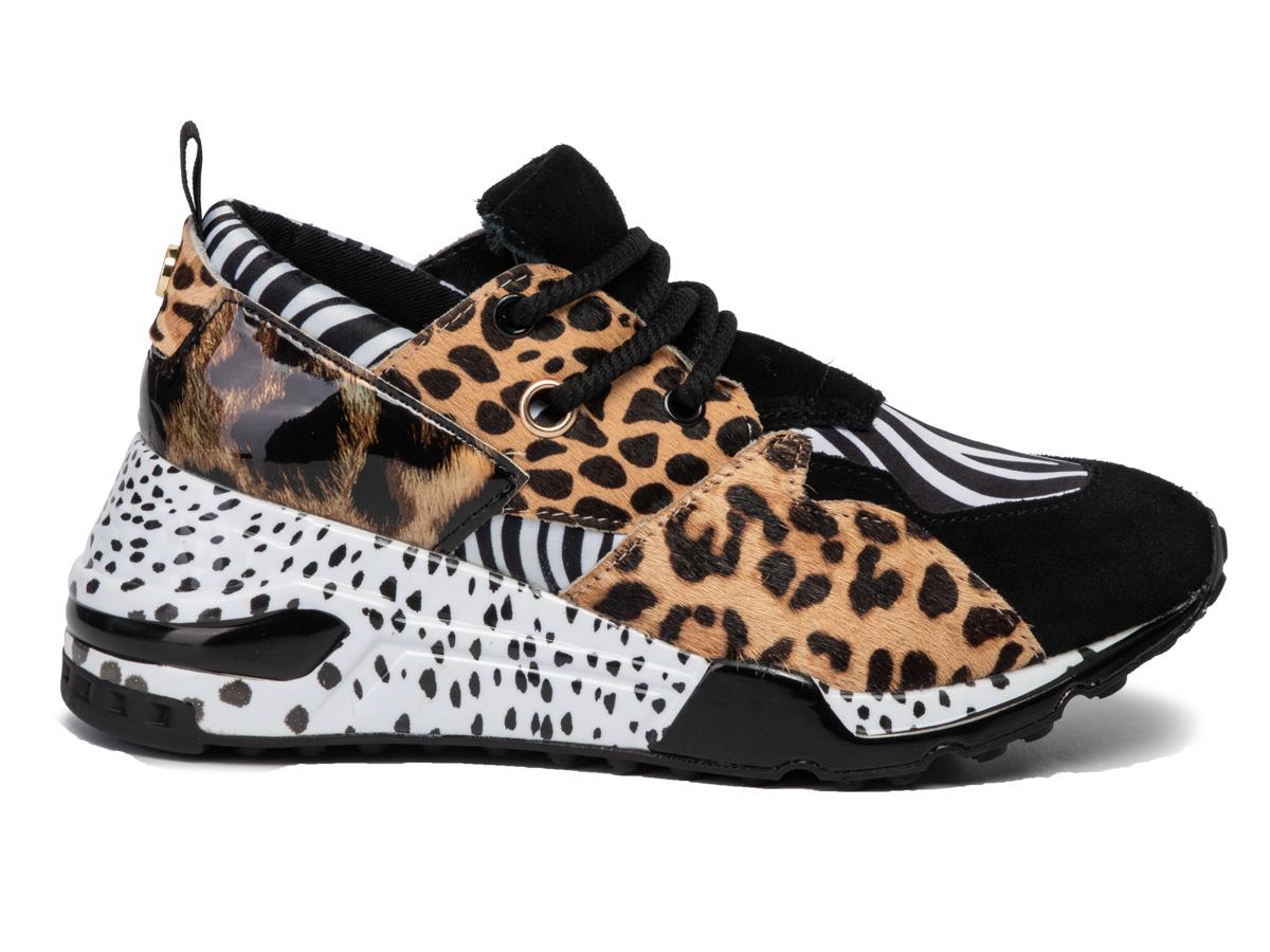 Sneakersy w animal print Steve Madden