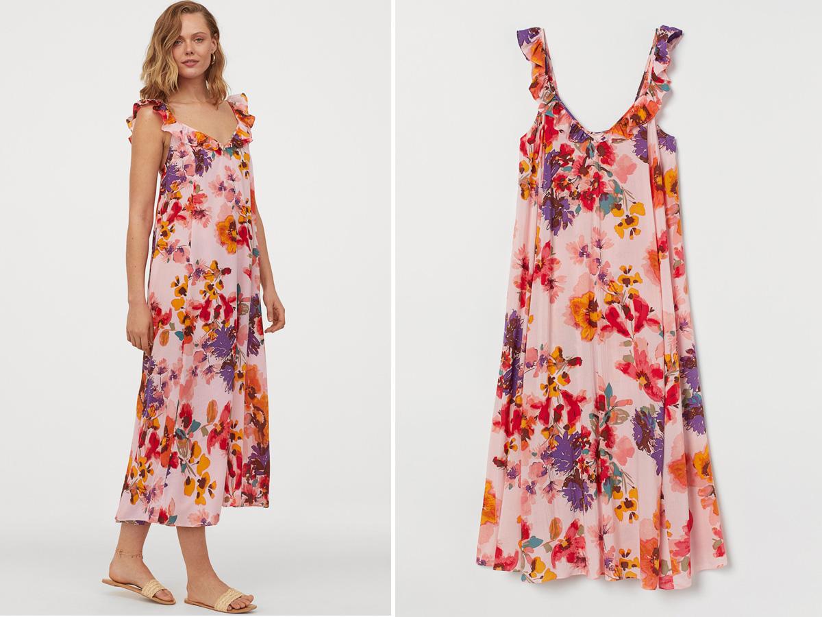 Sukienka w kwiaty H&M