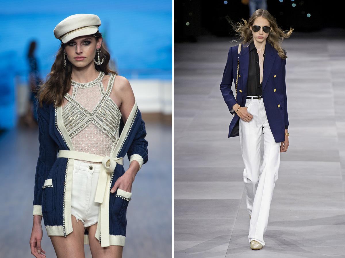 trendy wiosna lato 2020 ubrania w stylu marynarskim