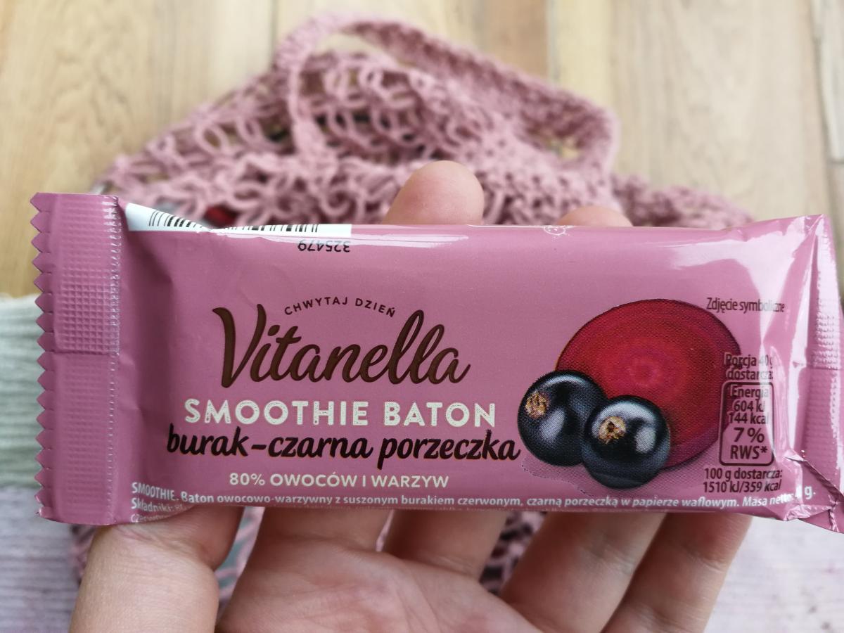 baton o zdrowym składzie vitanella smoothie