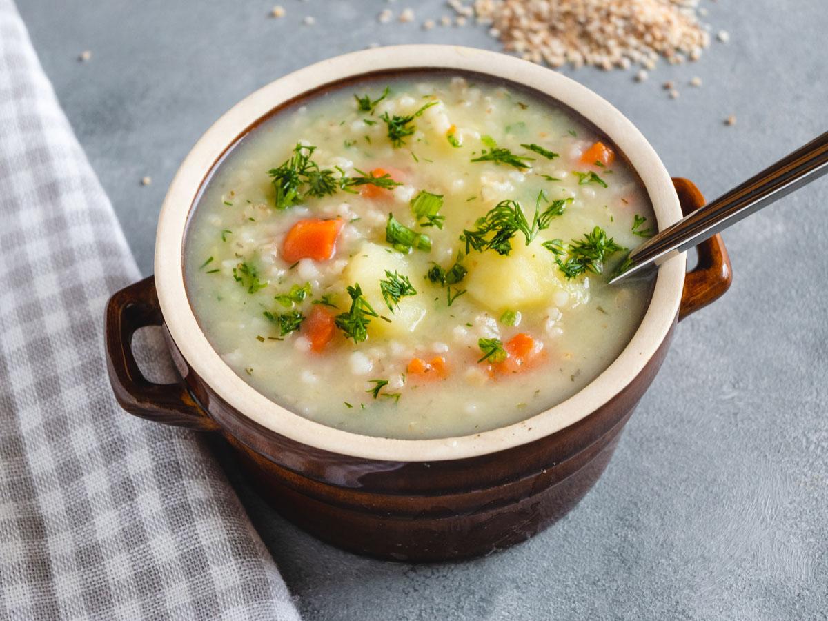 zupa dla chorych na jelita: krupniczek