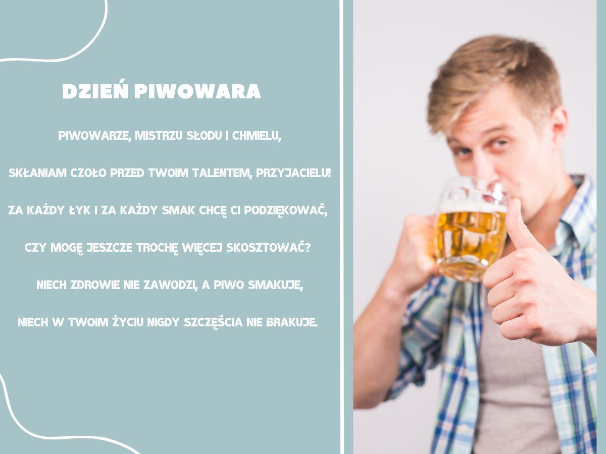 Życzenia na dzień piwowara