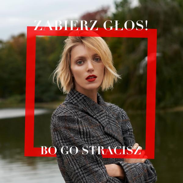 Do kampanii „Zabierz głos, bo go stracisz” dołączyła również Anja Rubik