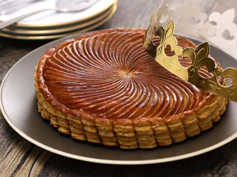 Κέικ τριών βασιλιάδων Galette des rois