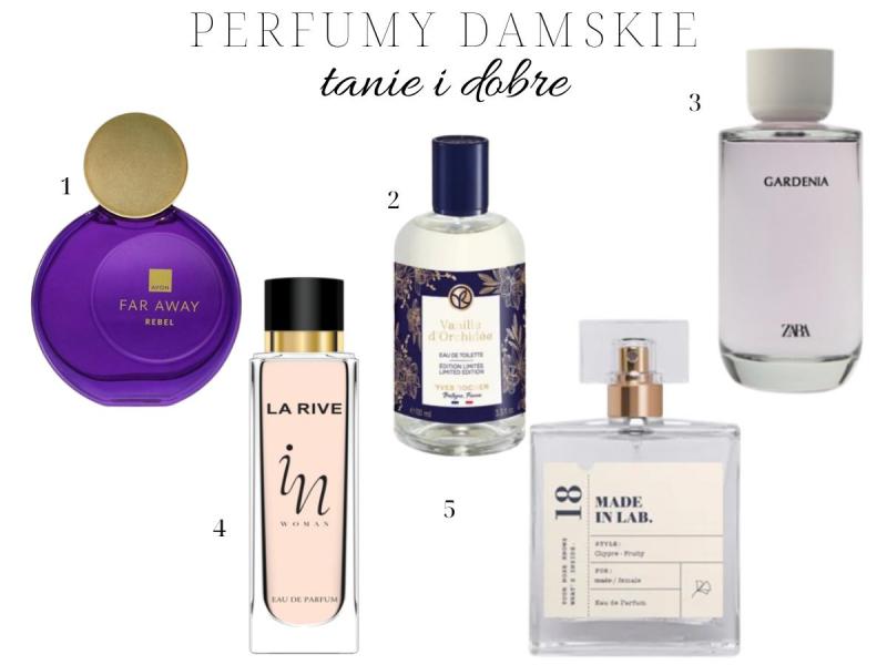 dobre i tanie perfumy damskie ranking