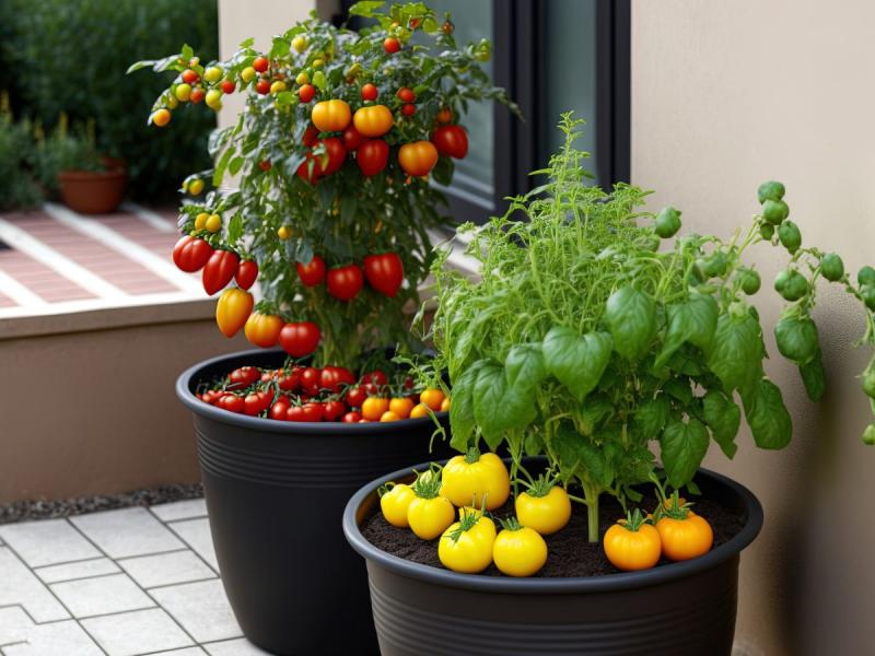 jak dbać o pomidory w doniczce