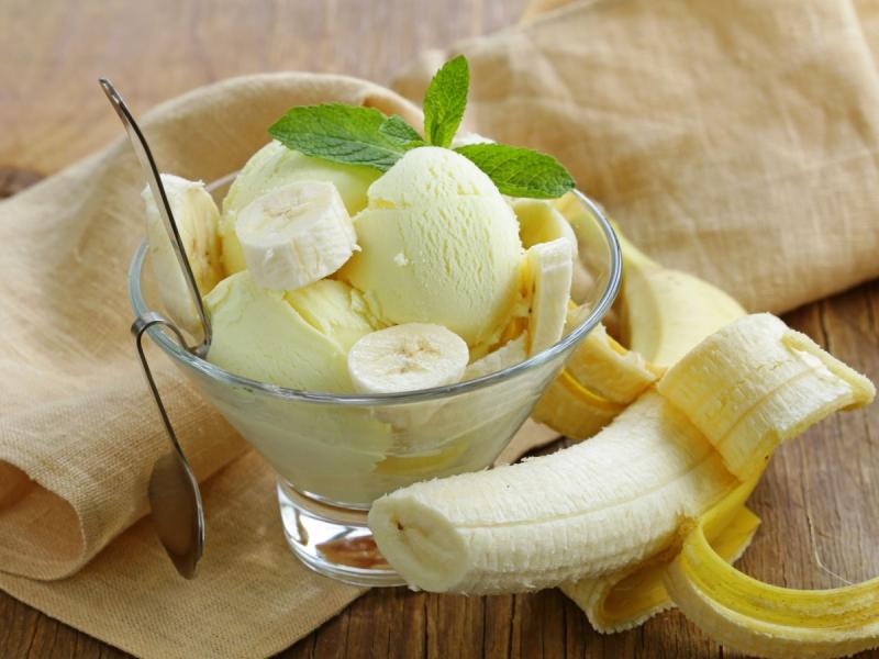 jak zrobić domowe lody bananowe