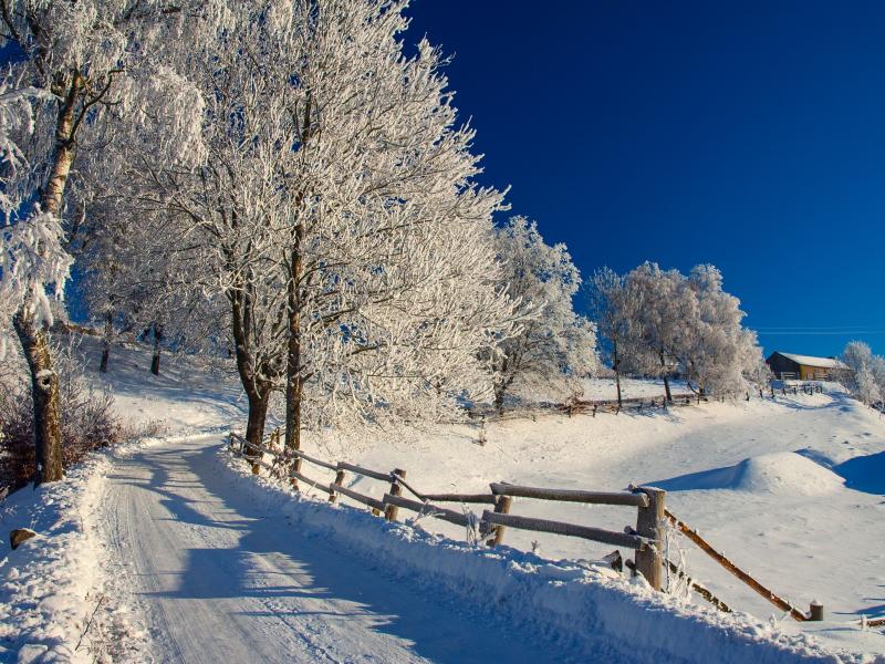 Piękne zdjęcia zimy - zimowy krajobraz na zdjęciach ...