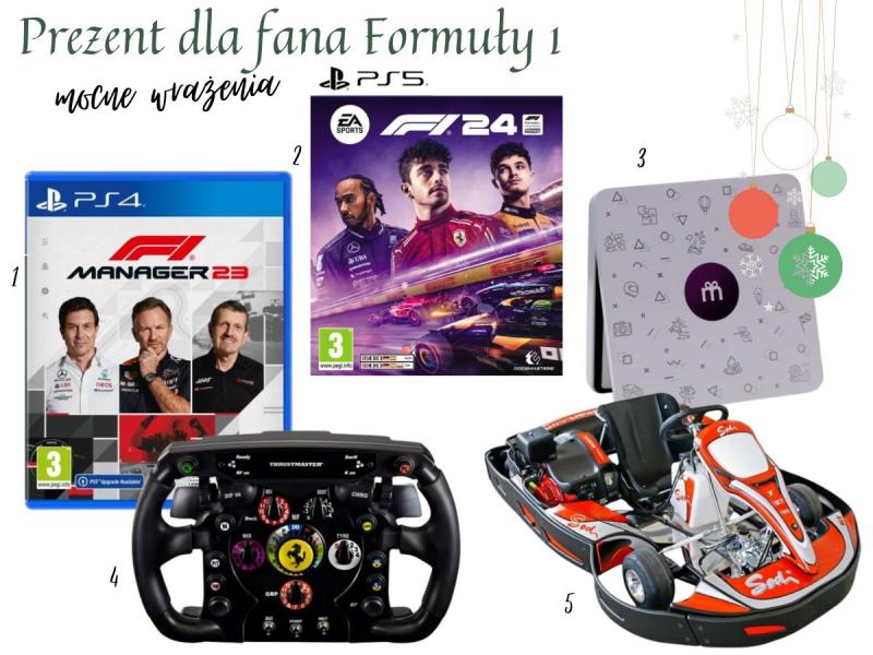 prezent dla fana f1 gry