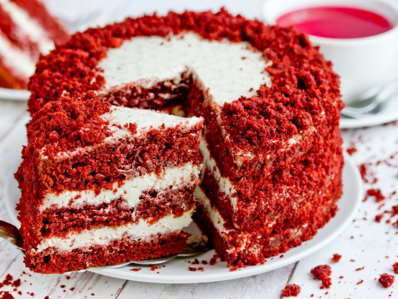 red velvet cake przepis