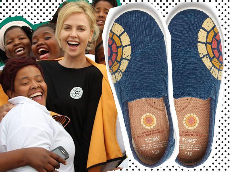 Charlize Theron x Toms