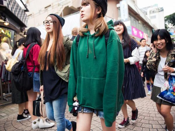 moda uliczna Tokio