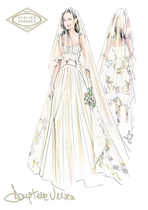 Suknia Ślubna Atelier Versace