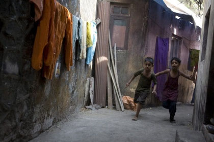 Obraz Indii w Slumdog. Milioner z ulicy