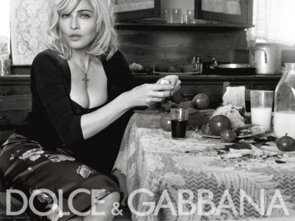 Madonna dla Dolce & Gabbana - wiosna/lato 2010
