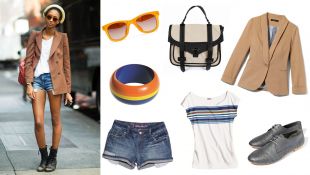 Plisowana spódnica - trendy z ulicy wiosna/lato 2012