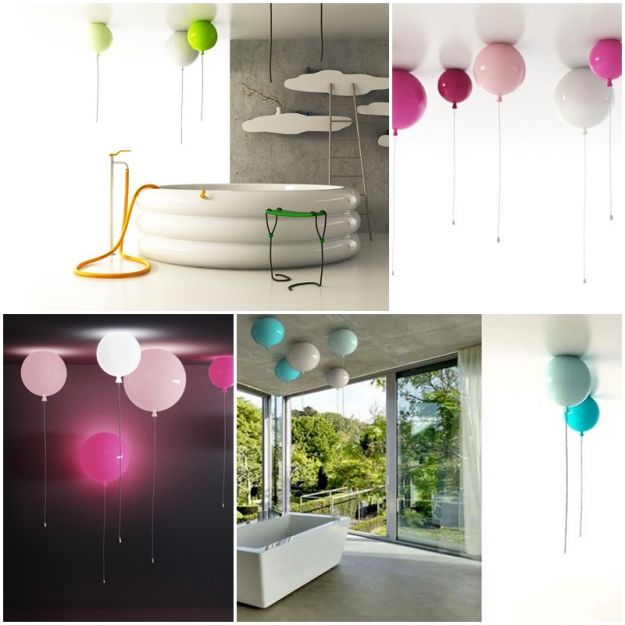 Designerskie świecące balony