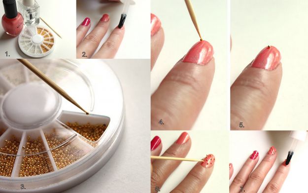 Louboutin nails - dwustronny manicure