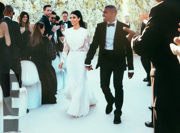 Ślub Kim Kardashian i Kanye Westa