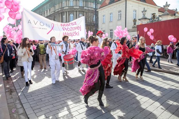 Marsz Różowej Wstążki przeszedł ulicami Warszawy!