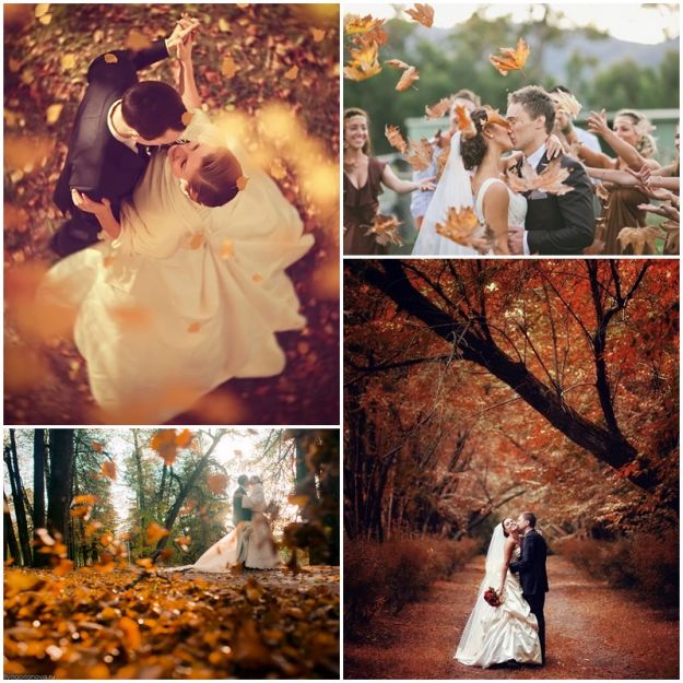 Jesienny ślub i przyjęcie weselne