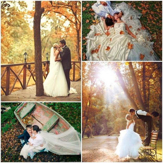 Jesienny ślub i przyjęcie weselne