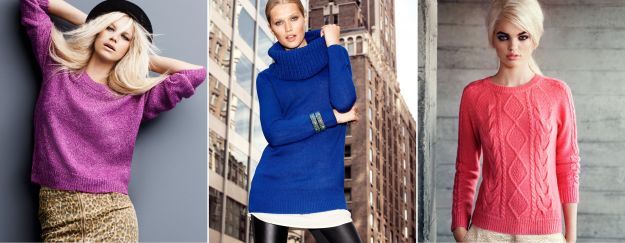 Modne swetry na salonach - 3 modne typy!
