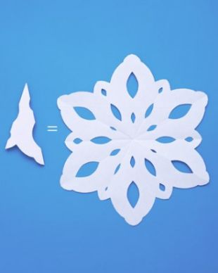 Płatki śniegu - kreatywne prace plastyczne