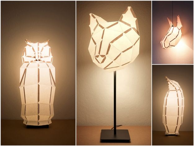 Lampy inspirowane zwierzętami